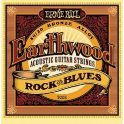 Ernie Ball 2008 Earthwood 80/20 Bronze Rock-n-Blues 10-52 