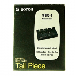 Gotoh WBB0-4 (cosmo black)