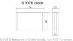 510TS-SF2 (Chrome)  Strat 
